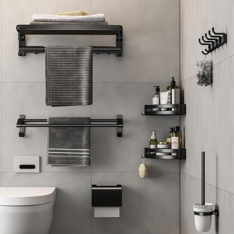1 Wall Towel Rack