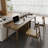 Light walnut Rectangular Solid Wood desk-109517462