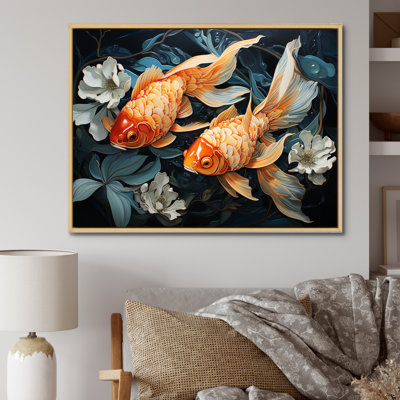 Attalia Fishing Harmonious Hues I - impression