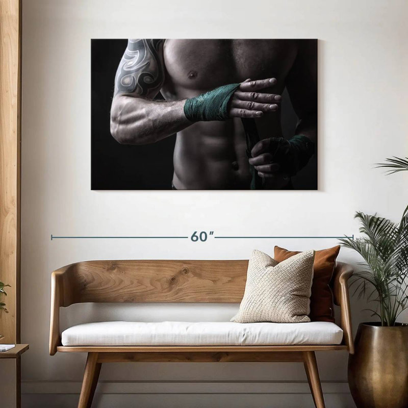 Sireci Boxing Preparation, 30" H x 45" W