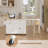 81.6" Kitchen Island With Power Outlets, Extendable Dining Table With 2 Drawers And 2 Doors Cabinet For Kitchen-1794520346