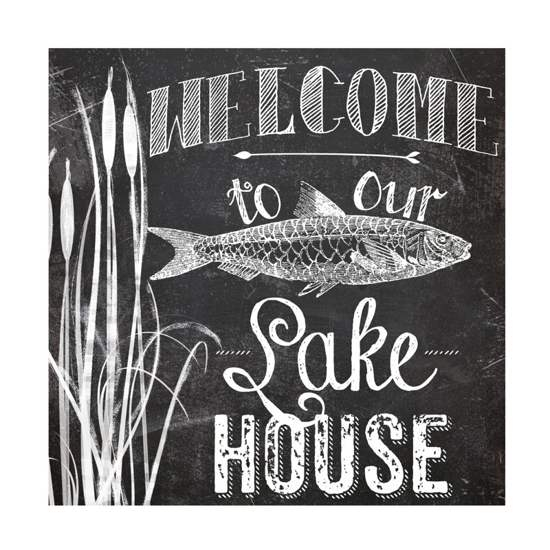 Art de Sasha Lake House I_ALI73170, H 14 po x l 14 po