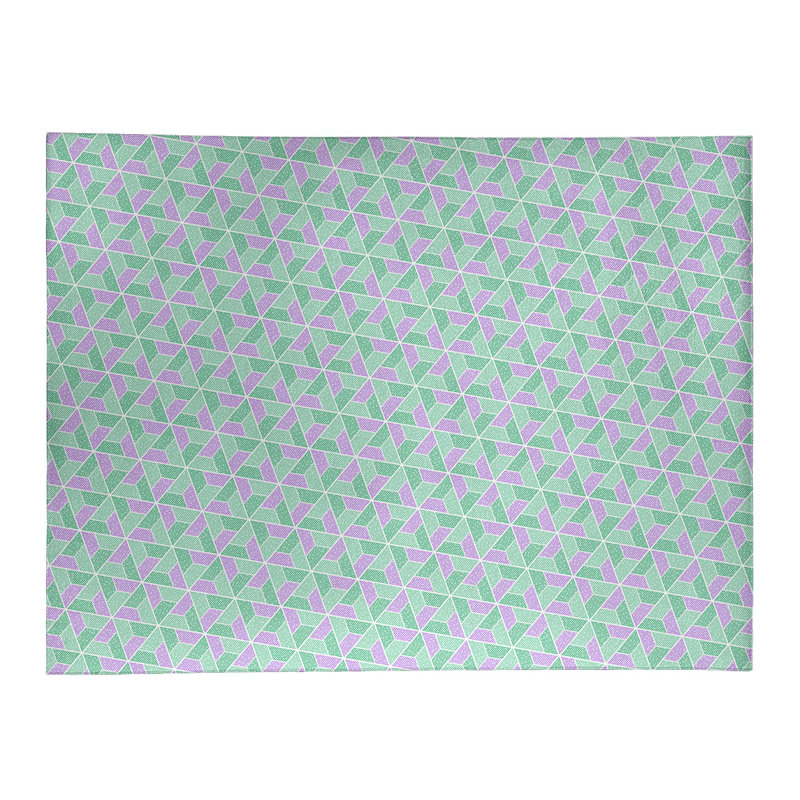 Chenille Geometric Indoor Rug, Rectangle 2' x 3'