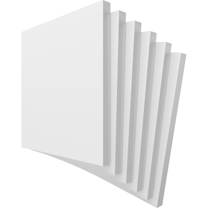 Panneaux de loisirs en PVC, H 11,75 po x l 11,75 po x P 0,75 po