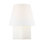 Kelly Wearstler Blocco 1 Light Bedroom Home Office Living Room Lamp With White Linen Shade