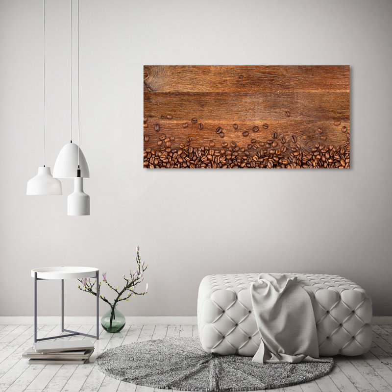 Coffee Beans - Wrapped Canvas Print