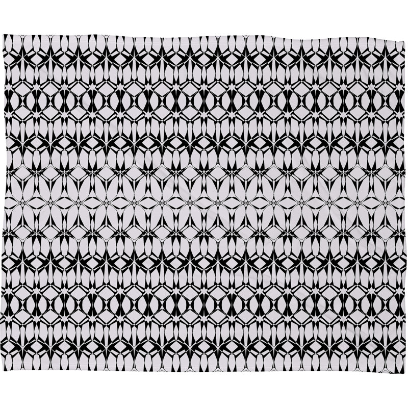 Georgiana Paraschiv Hand Woven Throw Blanket, 80" H x 60" W x 1.5" D