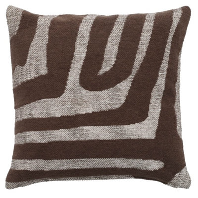 Selah Cotton Knife Edge Textured Throw Pillow