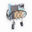 Leaf Metal Wall Organizer with Key Hooks