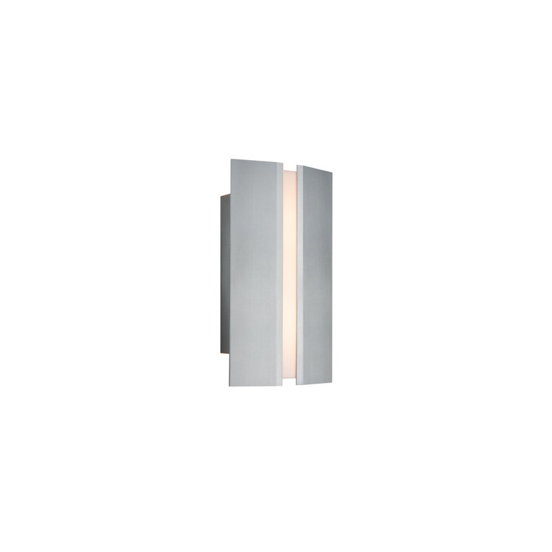 Rima Dimmable LED Flush Mount Sconce, 3000, Satin Nickel