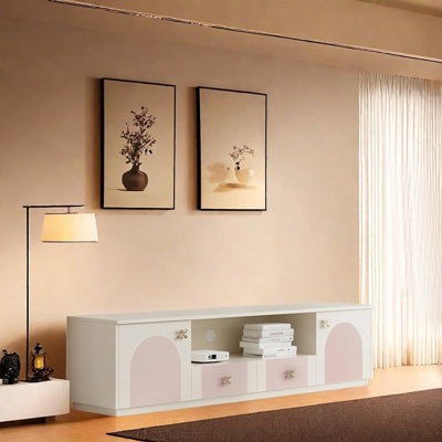 Italian style living room TV stand