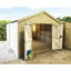 Itsines Solid Wood Garden Shed-1717280072
