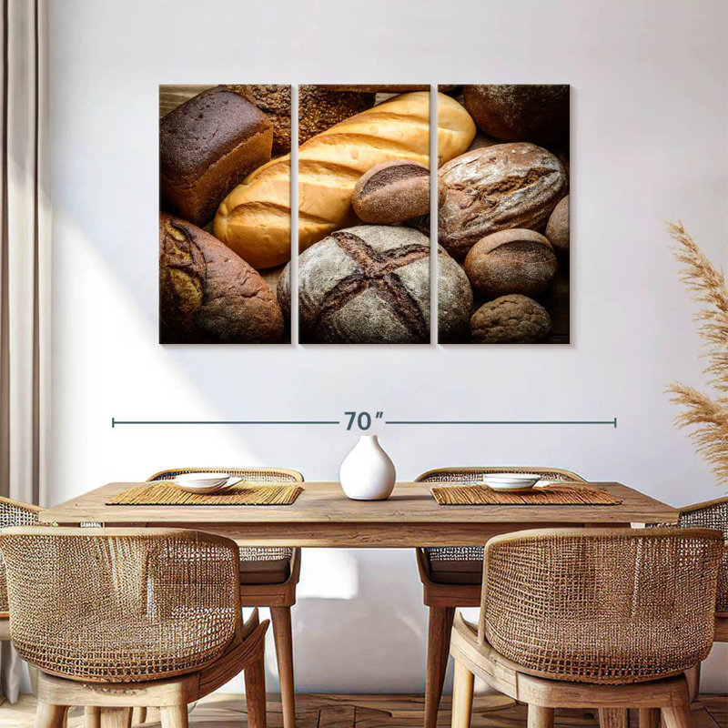 Yarlin Freshly Baked Breads, 36" H x 57" W