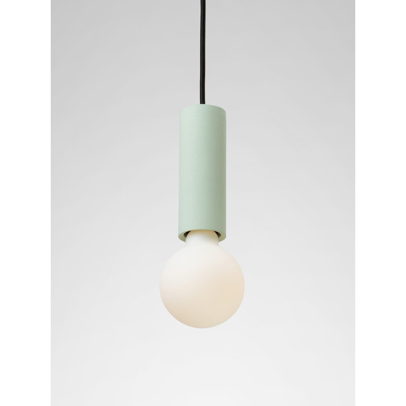 Abriona 1 - Light Bulb Pendant, Mint Green