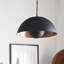 Monson 1 - Light Black Dome Pendant