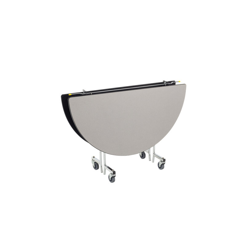 Table mobile à forme ronde, L 48 po x l 48 po