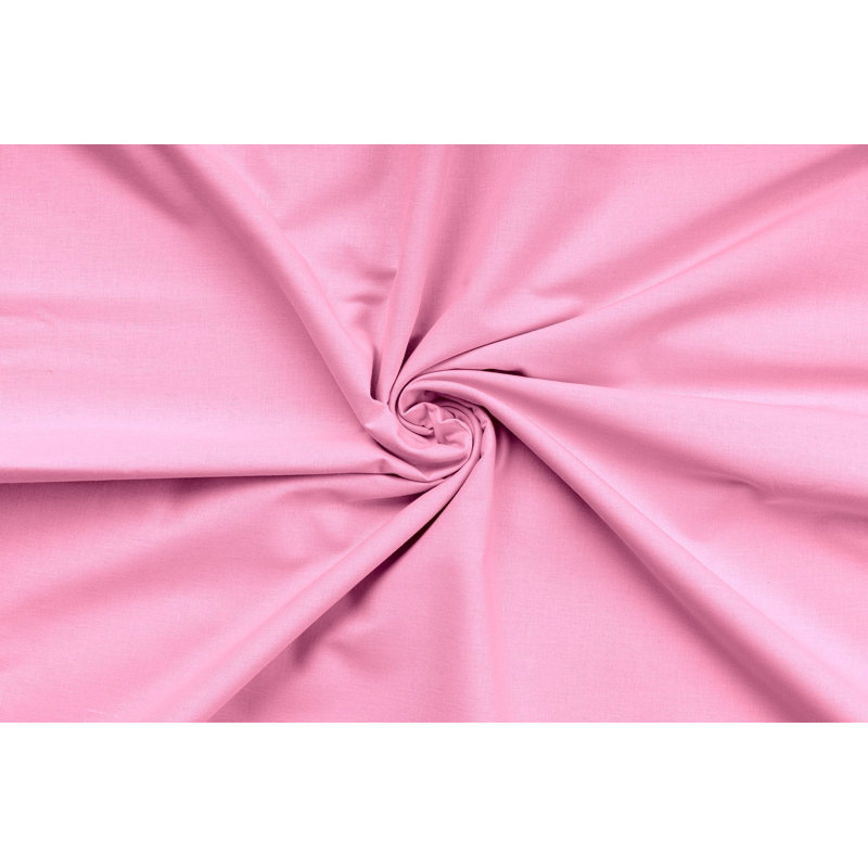 Ensemble de housse de couette Ranforce, Housse de couette double / grand + 2 taies d'oreil, Rose