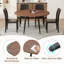 Ensemble de table de salle à manger extensible de 42 à 54 po avec chaises rembourrées confortables-115748086-115988749