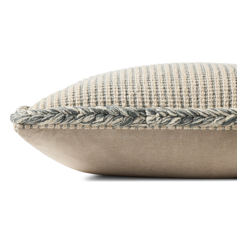 Amber Lewis x Loloi Oroville Throw Pillow, Polyester