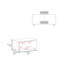 Table basse, mobile, une tablette, rectangulaire, salon-2094832465
