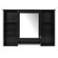 Armoire de toilette murale 42 po 3-en-1, miroir haute définition avec tablette réglable et porte à fermeture en douceur-238893759