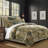 Dolce  Empire Gold Cotton Duvet Cover Set  8 Piece-109897554