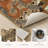 Art Deco Non-Slip Washable Kitchen Mats