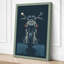 Motorcycle Head-On Modern - Wrapped Canvas-1110998193-1110998197