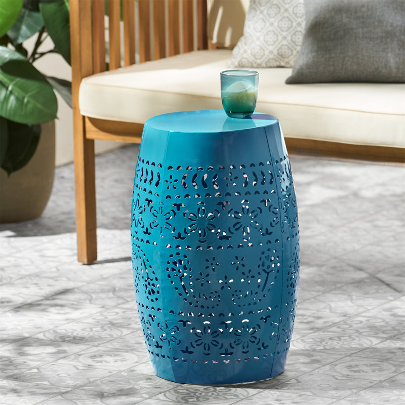 Table d'appoint RUBY, Bleu
