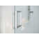 Astro 60 - 64 in. x 78 in. Fully Frameless Glass Sliding Shower Door