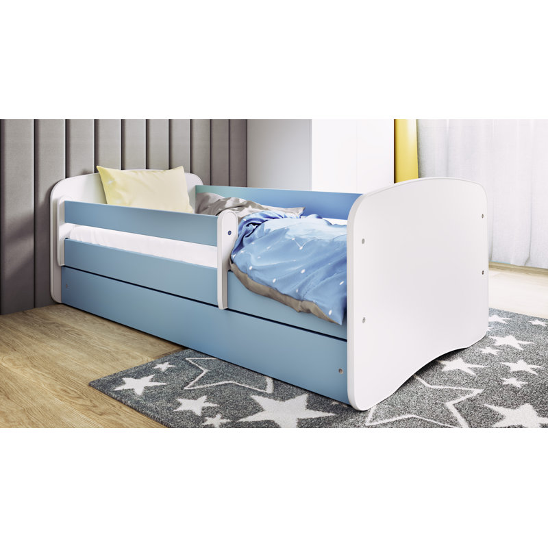 Cicero Standard Panel with Storage Included, Toddler (70 x 140cm), Blue