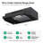 30" Under Cabinet Range Hood with LED Light, Ducted Kitchen Vent Hood with Washable Aluminum Filter, Black