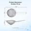 Buckingham Stainless Steel Fine Mesh Conical Sieve Strainer for Straining, Sieving, Filtering & Food Preparation-1979054237