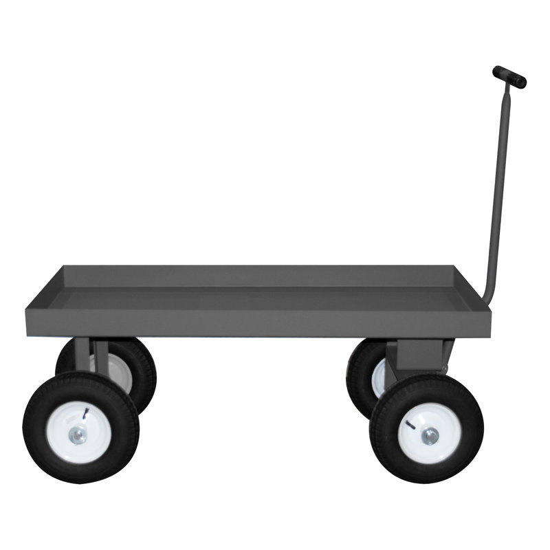 43.12'' H Utility Cart with Wheels, 43.13'' H x 62.25'' W x 30'' D