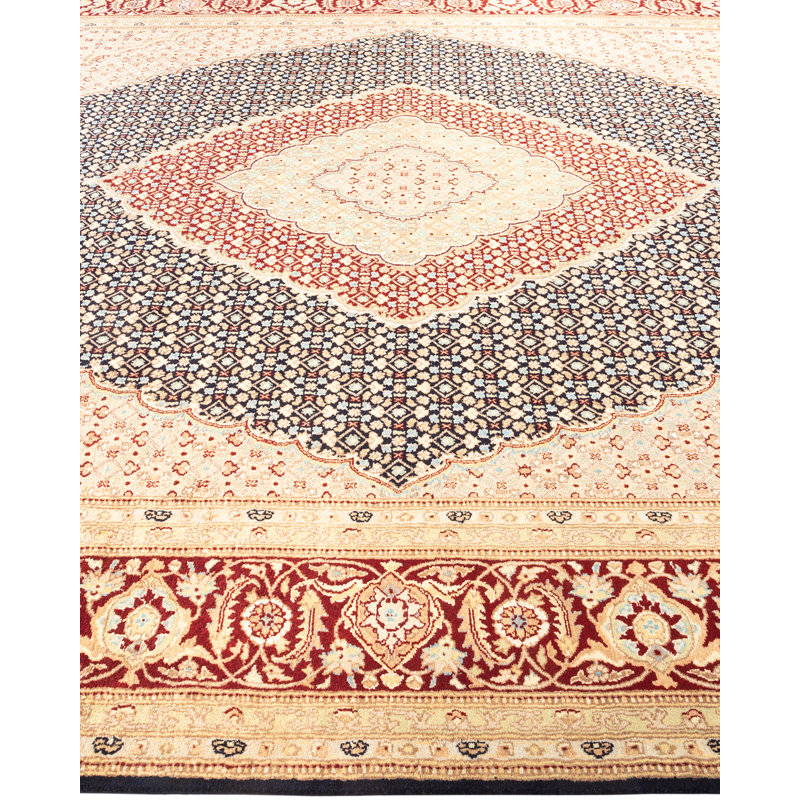 Classic One-of-a-Kind 9' 2" x 12' 5" Hand Knotted Area Rug