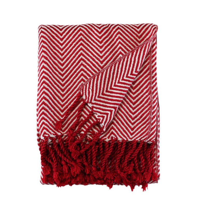 Los Angeles Throw Blanket, Red