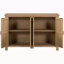 Buffet de rangement à 4 portes avec tablettes réglables et poignées rétro Atimon, rangement spacieux, pieds en pin, pour le salon, le bureau et le vestibule-578690777
