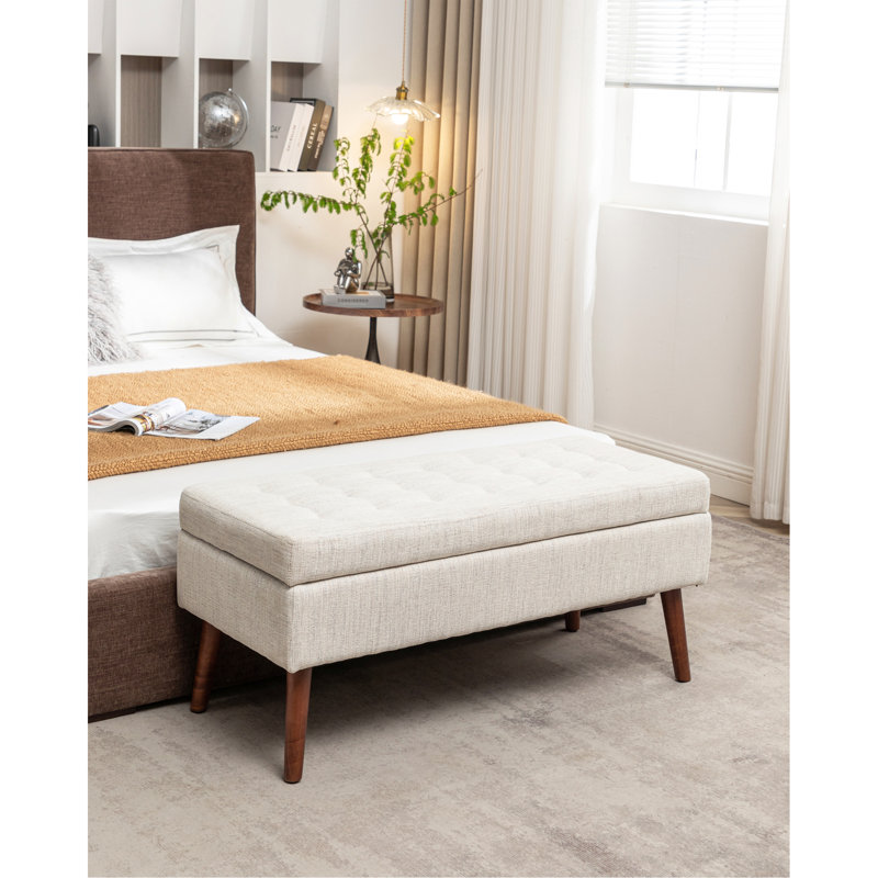 Banc de rangement avec banc de rangement pour banc de chambre à coucher