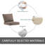 Umeh Wicker Patio Chair with Removable Cushions-94890994