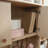 Desktop Hutch With Adjustable Shelves, Brown Finish