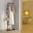 17.5-Inch Black Metal Coat Hanger With Black Base-1609801079