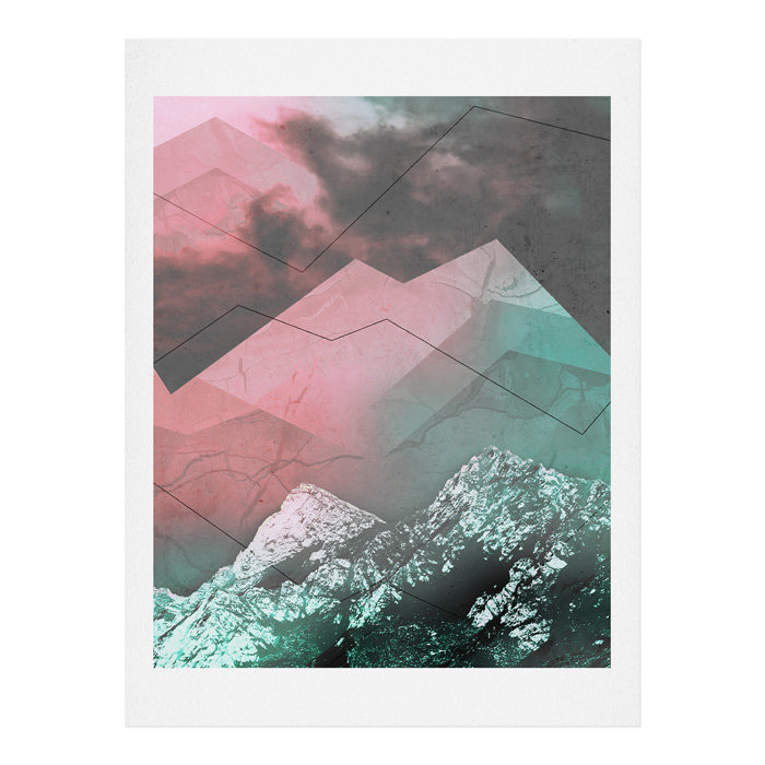 «Escaping in Wonderland» par Emanuela Carratoni - impression encadrée, H 10 po x l 8 po x P 0,125