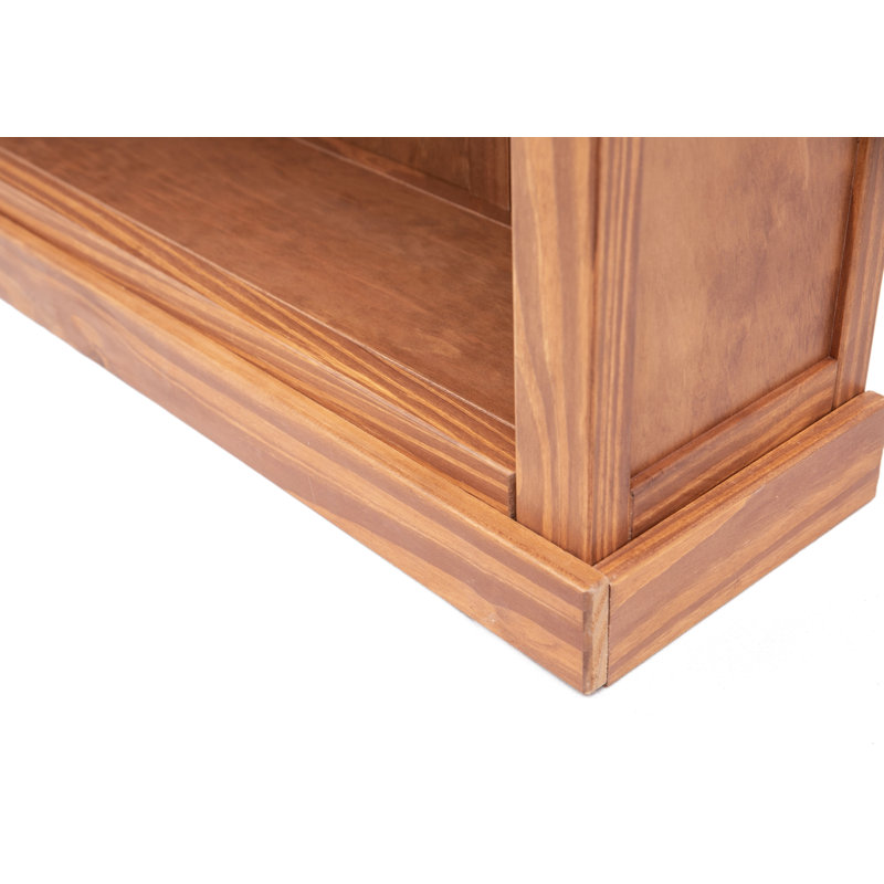 Elliana 120cm H Standard Bookcase, 120cm H x 89cm W x 25cm D