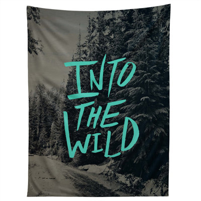 Flores leah into the wild tapisserie