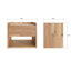 Beare 43cm W Manufactured Wood Bedside Table-1334866644