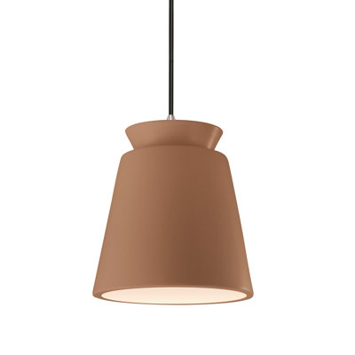 Logan 1 - Light Single Cone Pendant