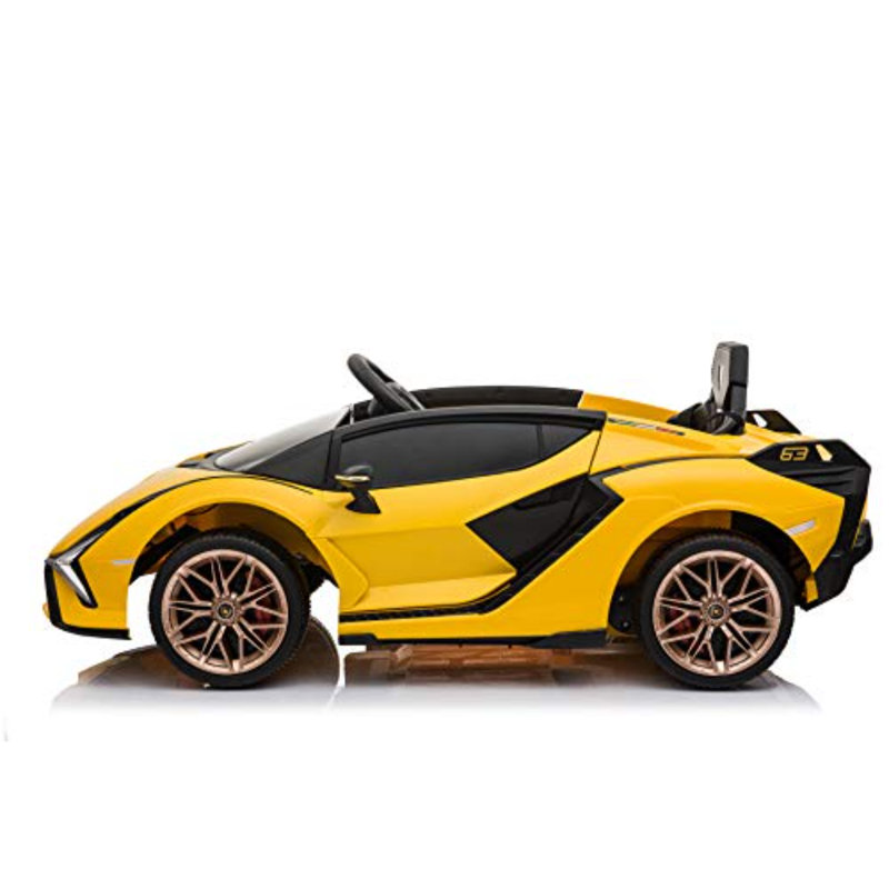 Lamborghini Sian 12v, Jaune