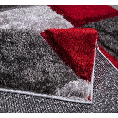 Christean Non-Slip Geometric Shapes Doormat