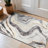 Contemporary Marble Washable Non Slip Area Rug-609481218