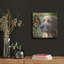 «Dog & Butterfly» par Rey Klimt, art mural en métal